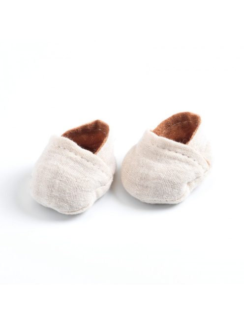 Djeco Játékbaba cipő - 3 pár cipőcske - 3 pairs of slippers