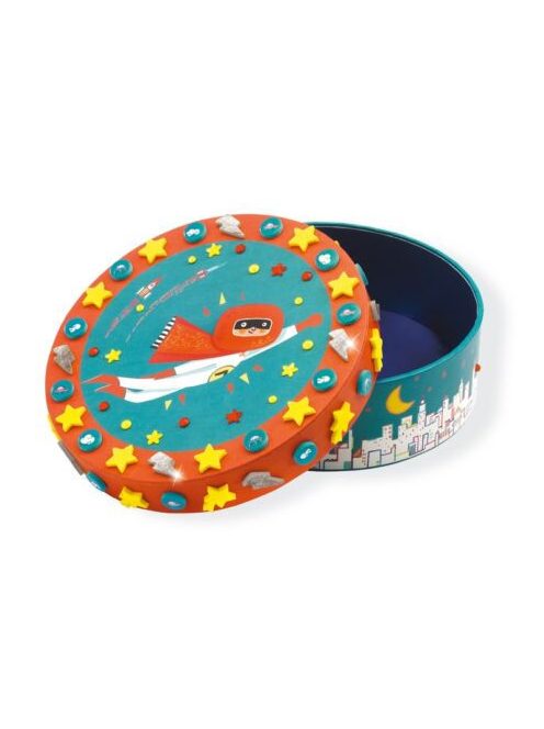 Djeco: Design by Super treasure - Szuperhősös doboz