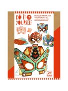 Djeco Csináld magad! - Fémfóliás Robot arcmaszkok