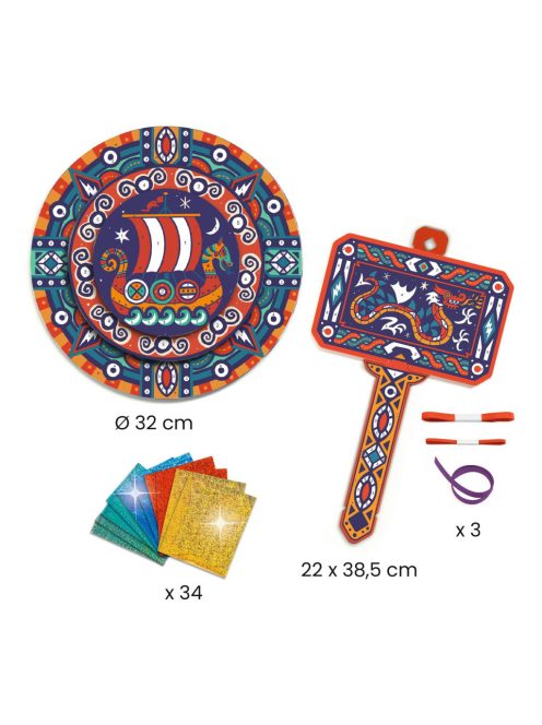 Djeco: Design by Csináld magad! - Vikingvilág - Like a Viking