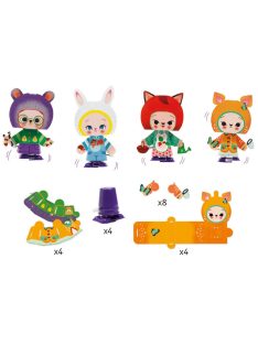   Djeco: Design by Cute forest creatures - Aranyos erdei állatok