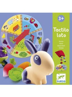   Djeco Társasjáték - Tapintható képeslottó - Tactilo loto, farm