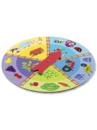 Djeco Társasjáték - Tapintható képeslottó - Tactilo loto, farm
