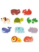 Djeco Párosító puzzle - Állatos - Animals