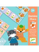 Djeco Dominó játék - Kis barátok - Domino Little friends