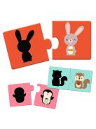 Djeco Párosító puzzle, Sziluett duó