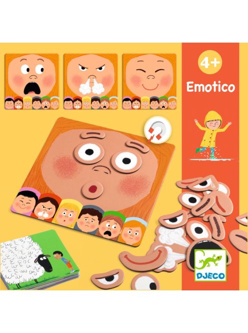Djeco Fejlesztő játék - Érzelmek - Emotico