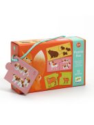 Djeco Párosító puzzle - Kié a kölyök, 24 db-os - Baby animals