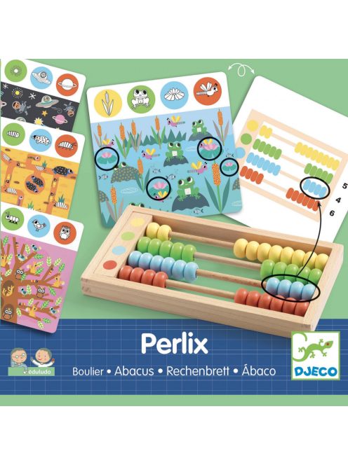 Djeco Fejlesztő játék - Abakusz - Perlix - Abacus
