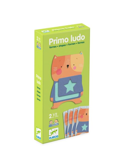 Djeco: Eduludo Primo Ludo - Formák - Shapes