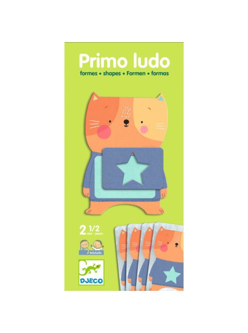 Djeco: Eduludo Primo Ludo - Formák - Shapes