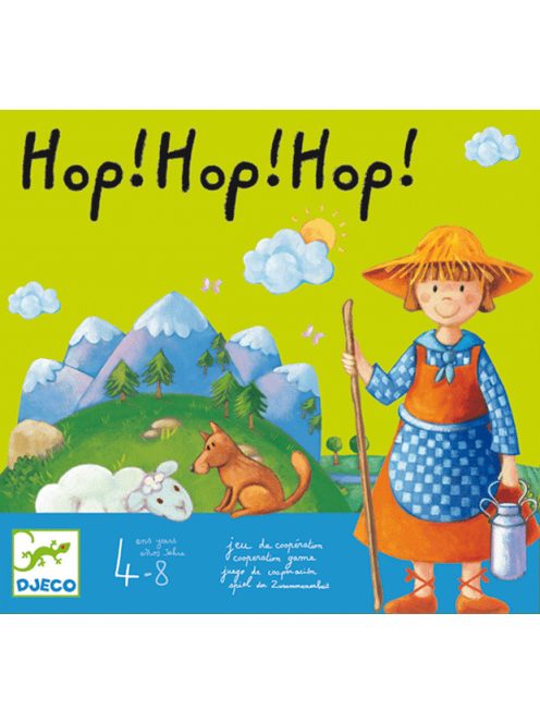 Djeco Társasjáték - Juh terelés - Hop ! Hop ! Hop ! 