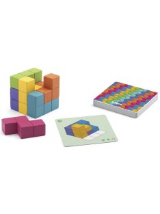 Djeco Logikai játék - Kockakirakó - Cubissimo