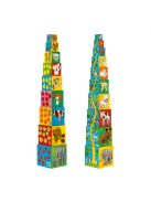 Djeco Toronyépítő kocka - Barátok - 10 my friends blocks