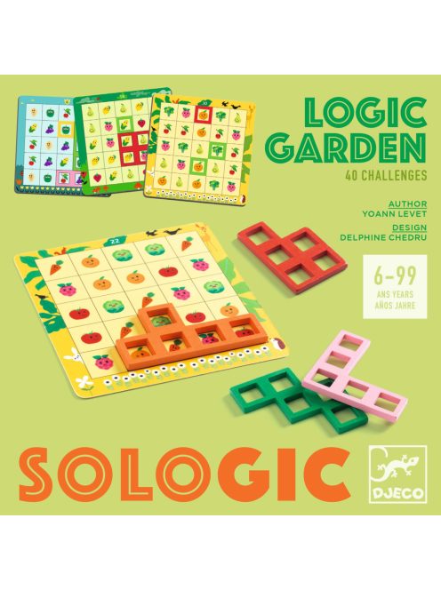 Djeco Logikai játék - Logikus kert - Logic garden