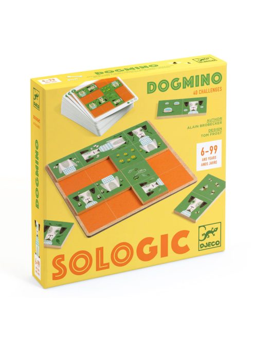 Djeco Logikai játék - Kutyagoló - Dogmino