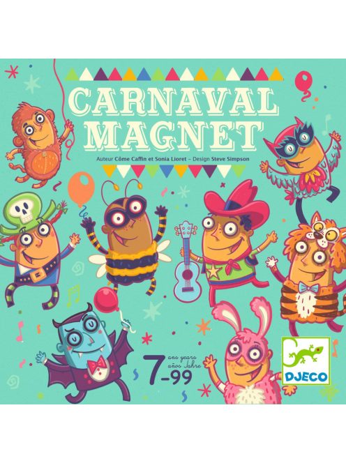 Djeco Társasjáték - Vakok karneválja - Carnaval Magnet