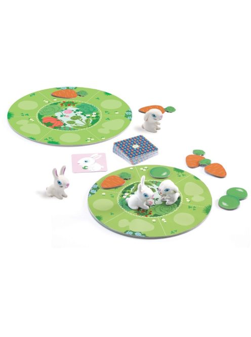 Djeco Társasjáték - Nyuszi ül a fűben - Little collect