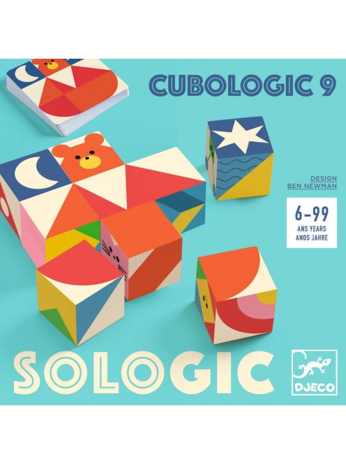 Djeco Kockakirakó - Cicu-logika - Cubologic 9