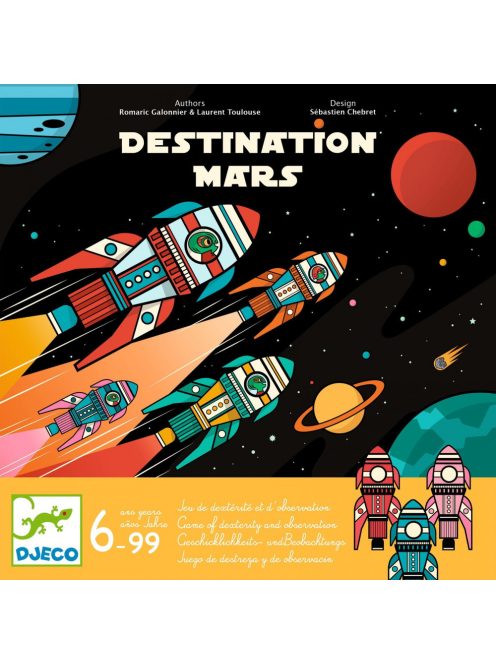 Djeco Társasjáték - Irány a Mars! - Destination mars