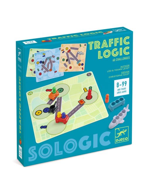 Djeco Logikai játék - Közlekedés Logika - Traffic Logic