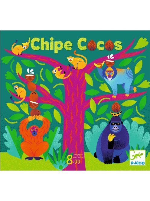 Djeco Társasjáték - Kókusz szerző - Chipe Cocos