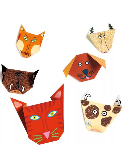 Djeco Origami - Állatok - Origami animals
