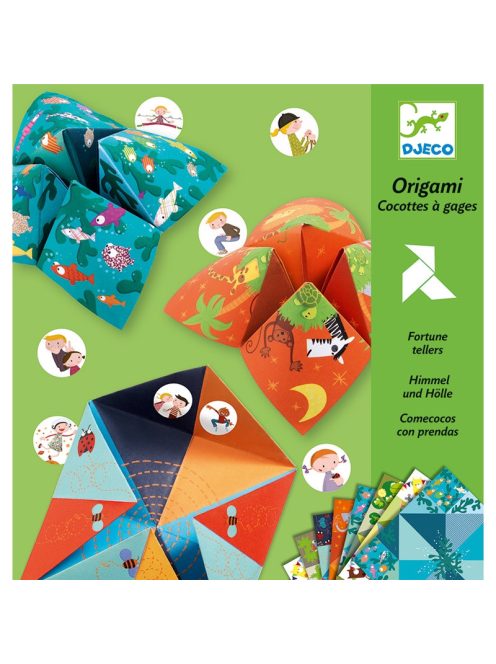 Djeco Origami - Sótartó - Origami bird game