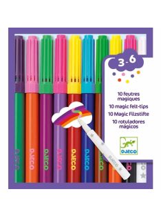   Djeco Filctoll készlet - Mágikus filcek - 10 magic felt-tips