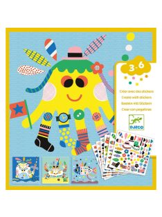   Djeco Matricázó képkészítés - Tengeri lények - Sea creatures