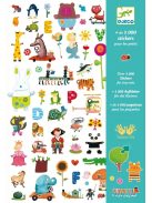 Djeco Matricák, 1000 matrica - 1000 stickers for little ones