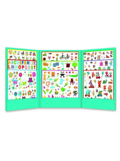 Djeco Matricák, 1000 matrica - 1000 stickers for little ones