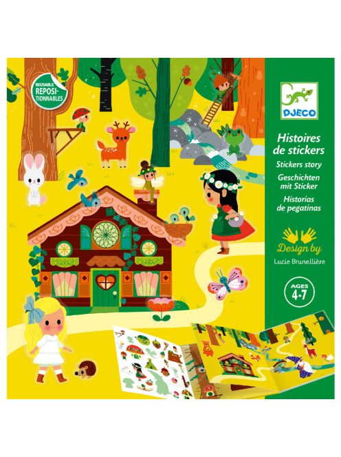 Djeco: Design by Matricás meseszövés - A varázslatos erdő - The magical forest