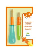 Djeco 3 féle ügyes ecset gyerekeknek - 3 ingenious paintbrushes