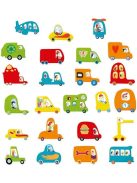 Djeco: Design by I love cars - Kreatív autó készítő