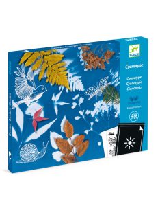  Djeco: Design by Művészeti műhely - Napnyomat kezdő készlet - Cyanotype Starter Kit