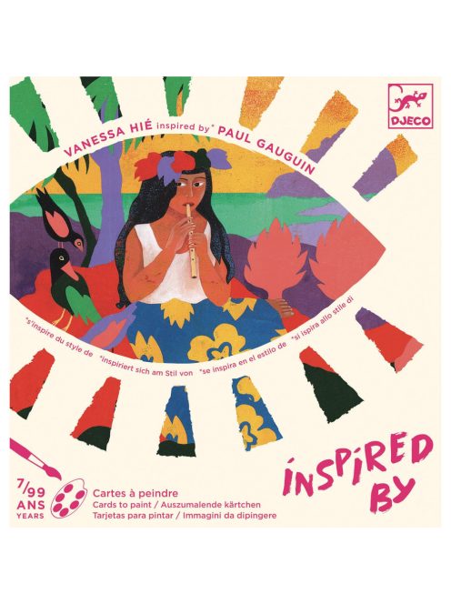 Djeco Művészeti műhely, Polinézia, Inspired by Paul Gauguin