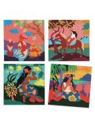 Djeco Művészeti műhely, Polinézia, Inspired by Paul Gauguin