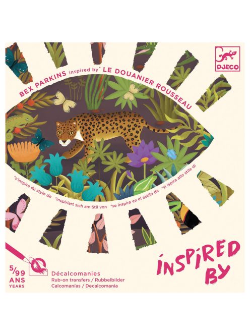 Djeco Művészeti műhely, Megállt az idő, Inspired by Henri Rousseau
