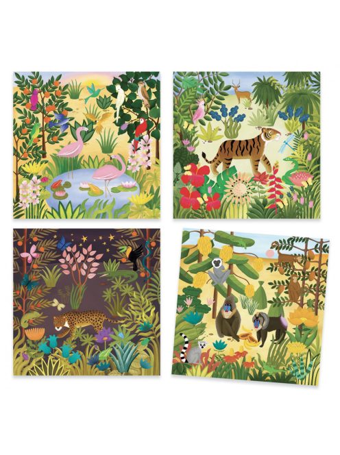 Djeco Művészeti műhely, Megállt az idő, Inspired by Henri Rousseau