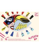 Djeco Művészeti műhely, Szuperhősök, Inspired by Roy Lichtenstein