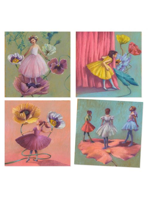 Djeco Művészeti műhely, Balerinák, Inspired by Edgar Degas