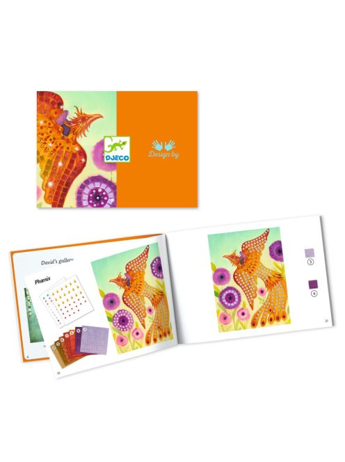 Djeco: Design by Mozaikkép készítés - Mítikus lények