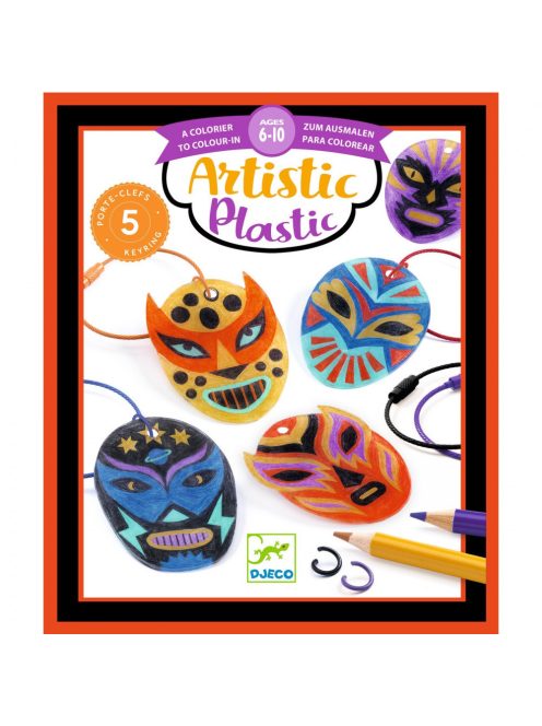 Djeco Magic plastic - Kulcstartó dísz