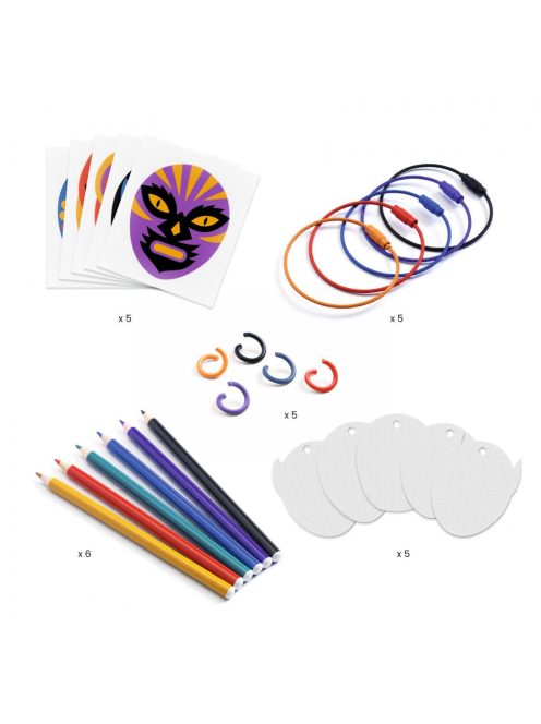 Djeco Magic plastic - Kulcstartó dísz