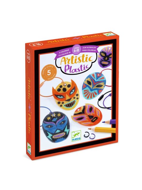 Djeco Magic plastic - Kulcstartó dísz