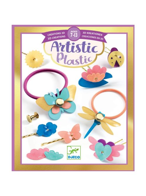 Djeco Magic plastic ékszerkészítés - Hajba valók