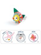 Djeco Magic plastic ékszerkészítés - Gyűrűk