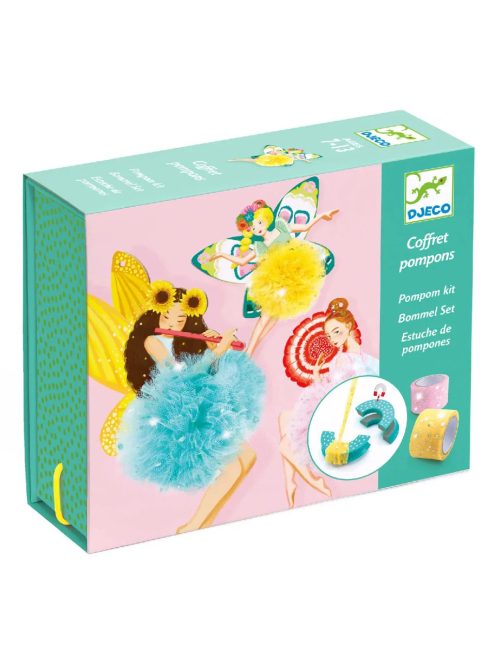 Djeco Pompom készítő, Pompom tündérek