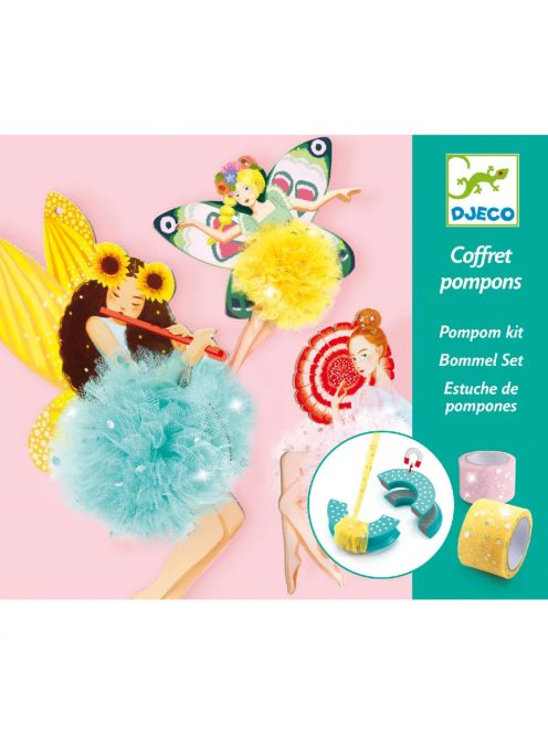 Djeco Pompom készítő, Pompom tündérek